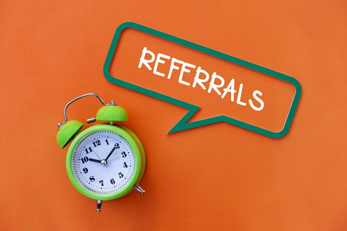 Referrals, Technology Concept